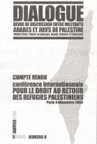 liste des articles sur la Palestine
